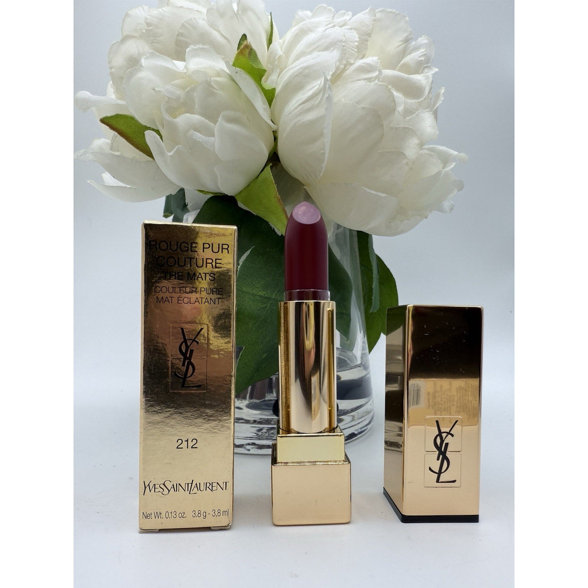 Yves Saint Laurent Rouge Pur Couture The Mats Lipstick 212 Alternative Plum 3.8g