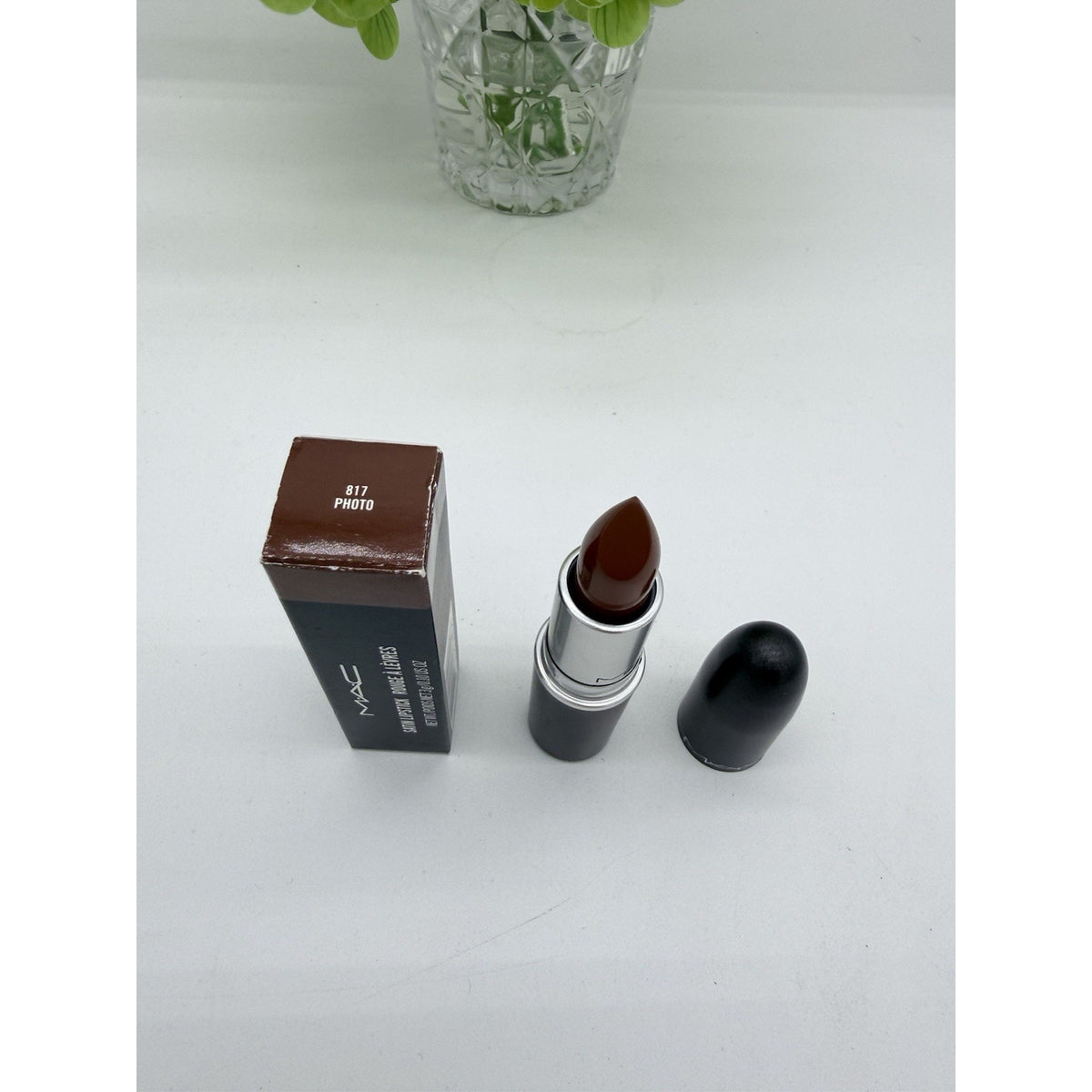 Mac Satin Lipstick 817 PHOTO Full Size 3 g / 0.10 Oz.