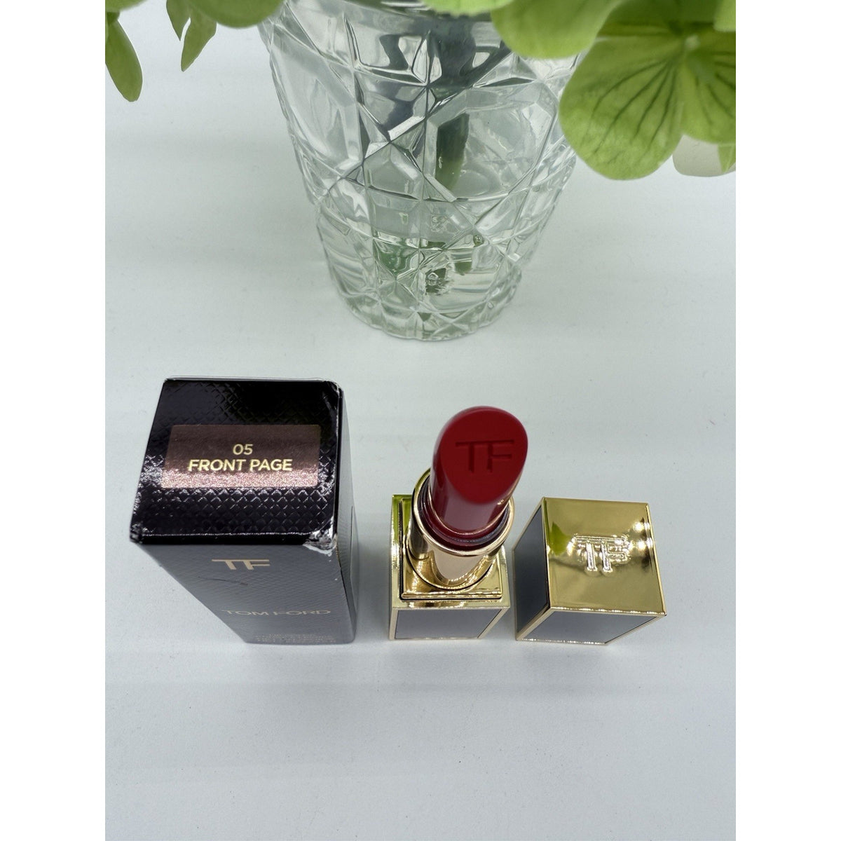 Tom Ford Lip Color Lipstick 05 FRONT PAGE Full Size 0.12 OZ