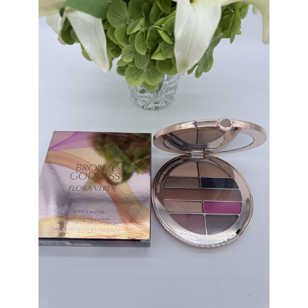 Estee Lauder Bronze Goddess Flora Verde Palette For Eyes & Cheeks .33oz / 9.5g