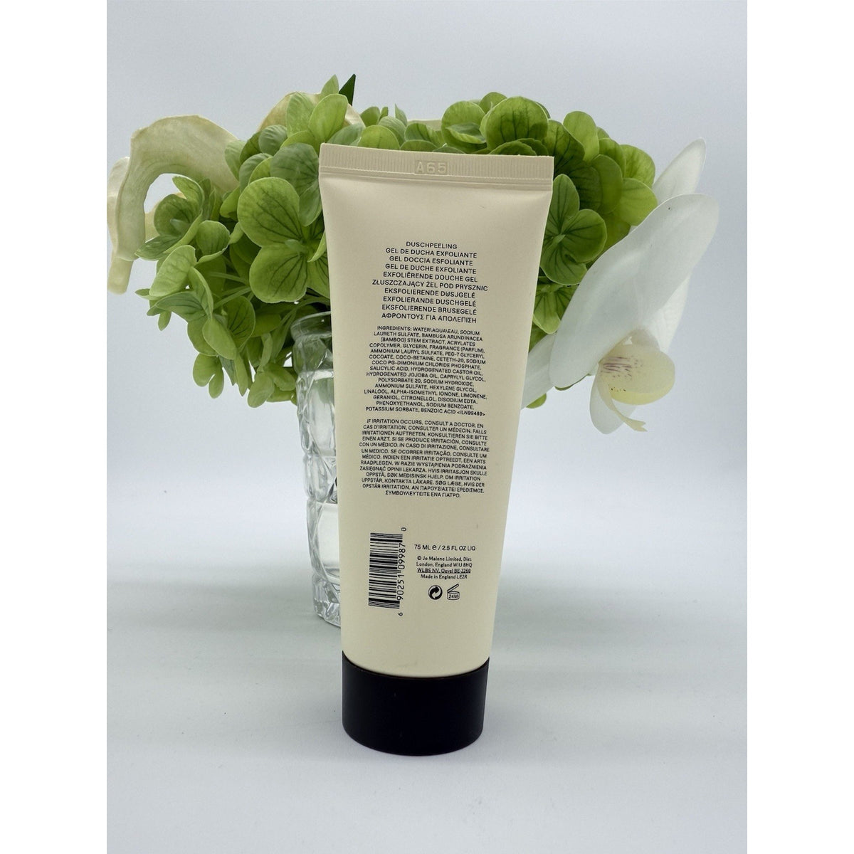 Jo Malone WOOD SAGE & SEA SALT Exfoliating Shower Gel Travel Size 2.5 Oz. / 75mL