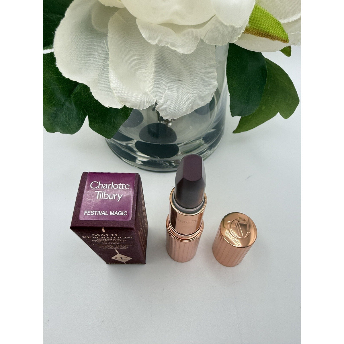 Charlotte Tilbury Matte Revolution Lipstick Festival Magic 0.12 oz / 3.5g