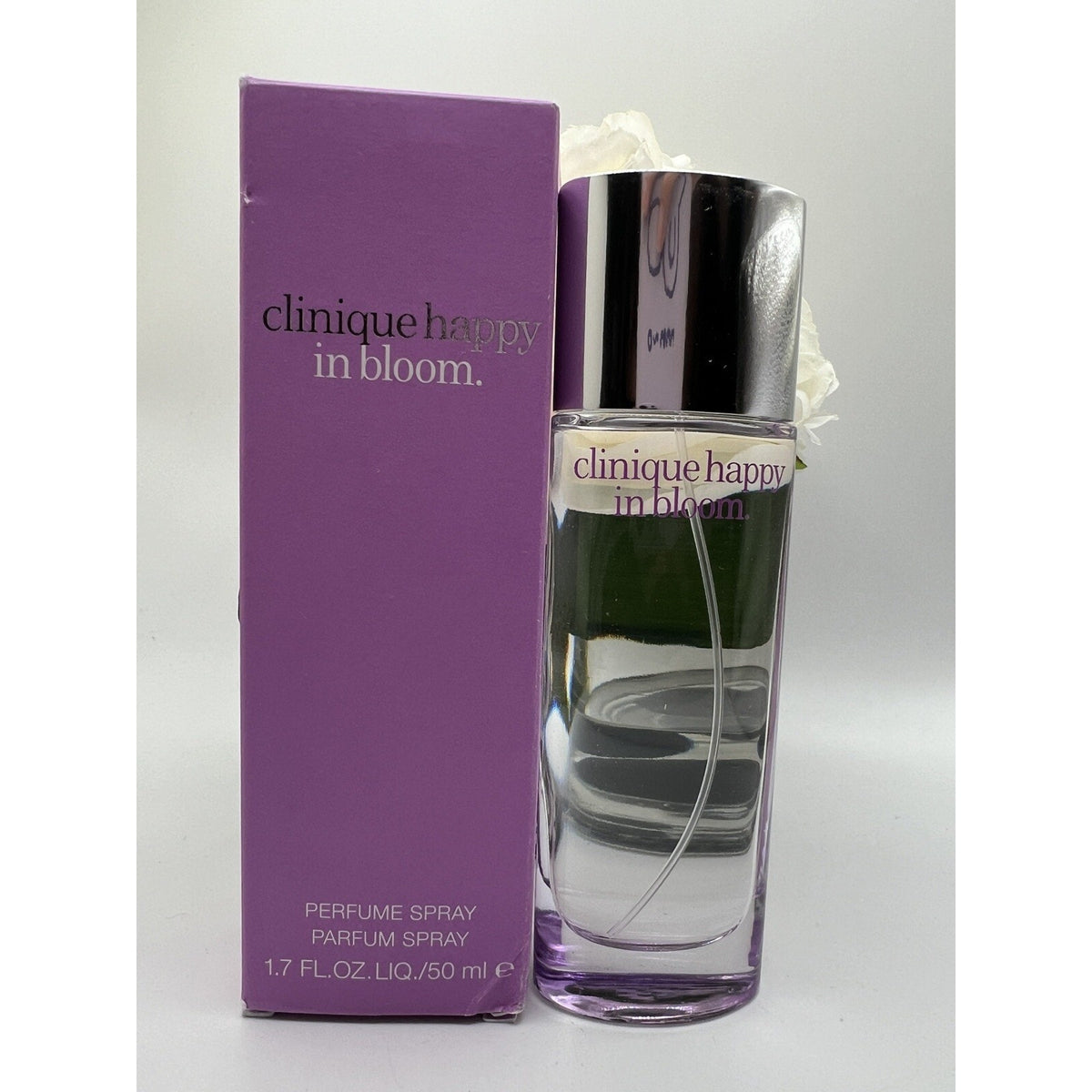 Clinique Happy in Bloom Perfume Spray 1.7oz / 50ml Full Size NIB