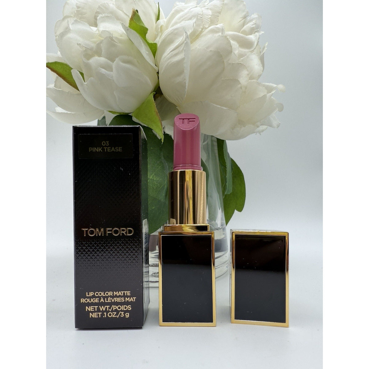 Tom Ford lip Color Matte Lipstick 03 PINK TEASE Full size 0.1 oz / 3g