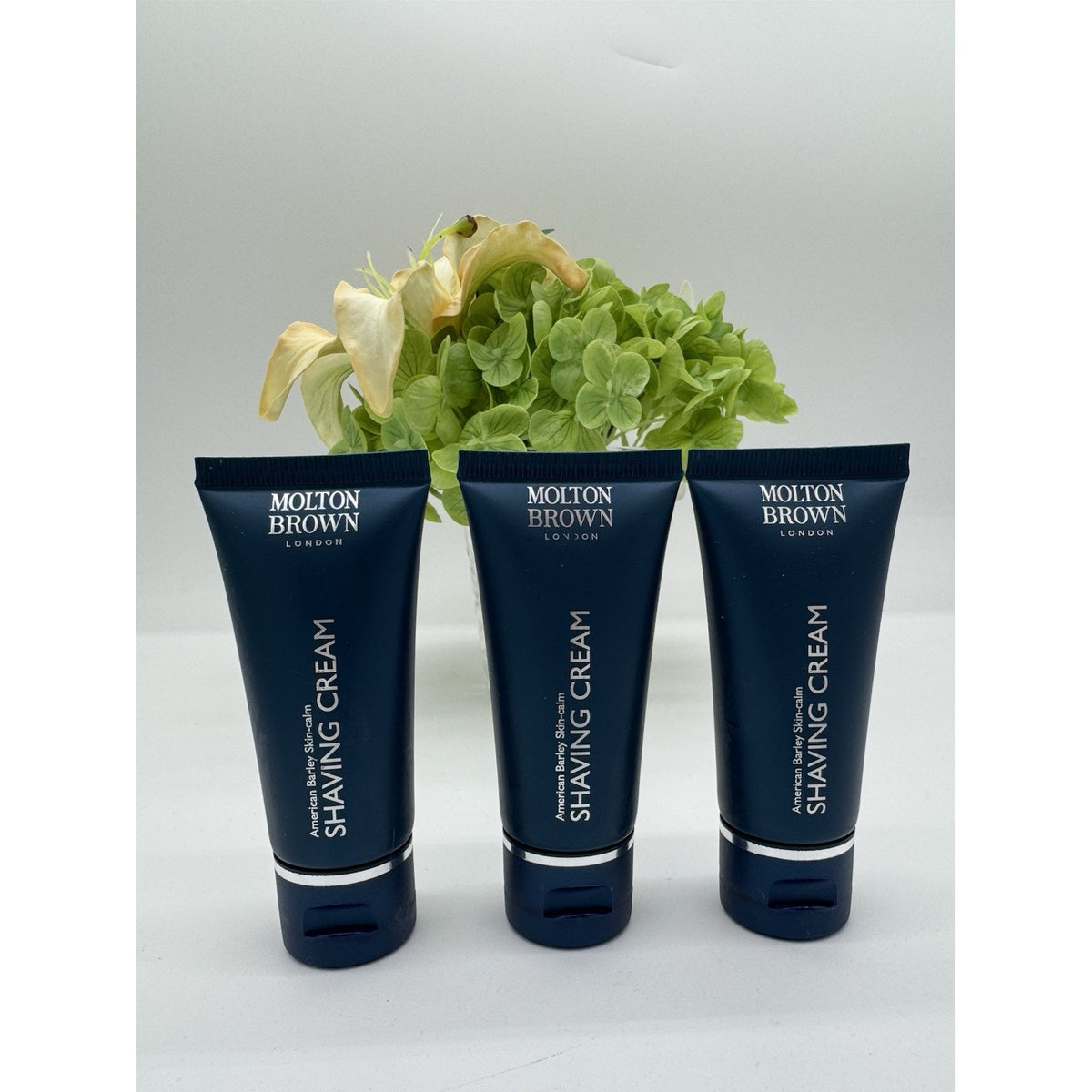 Molton Brown American Barley Skin Calm Shaving Cream 30ml Set of 3