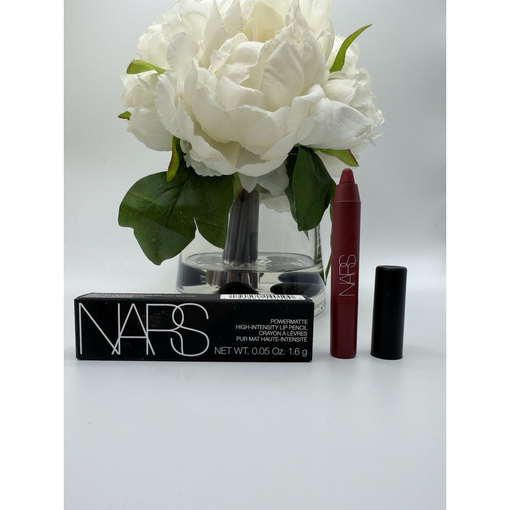 NARS Powermatte Lip Pencil - 185 Cruella - scarlet red - 0.05oz/1.6g Mini Size