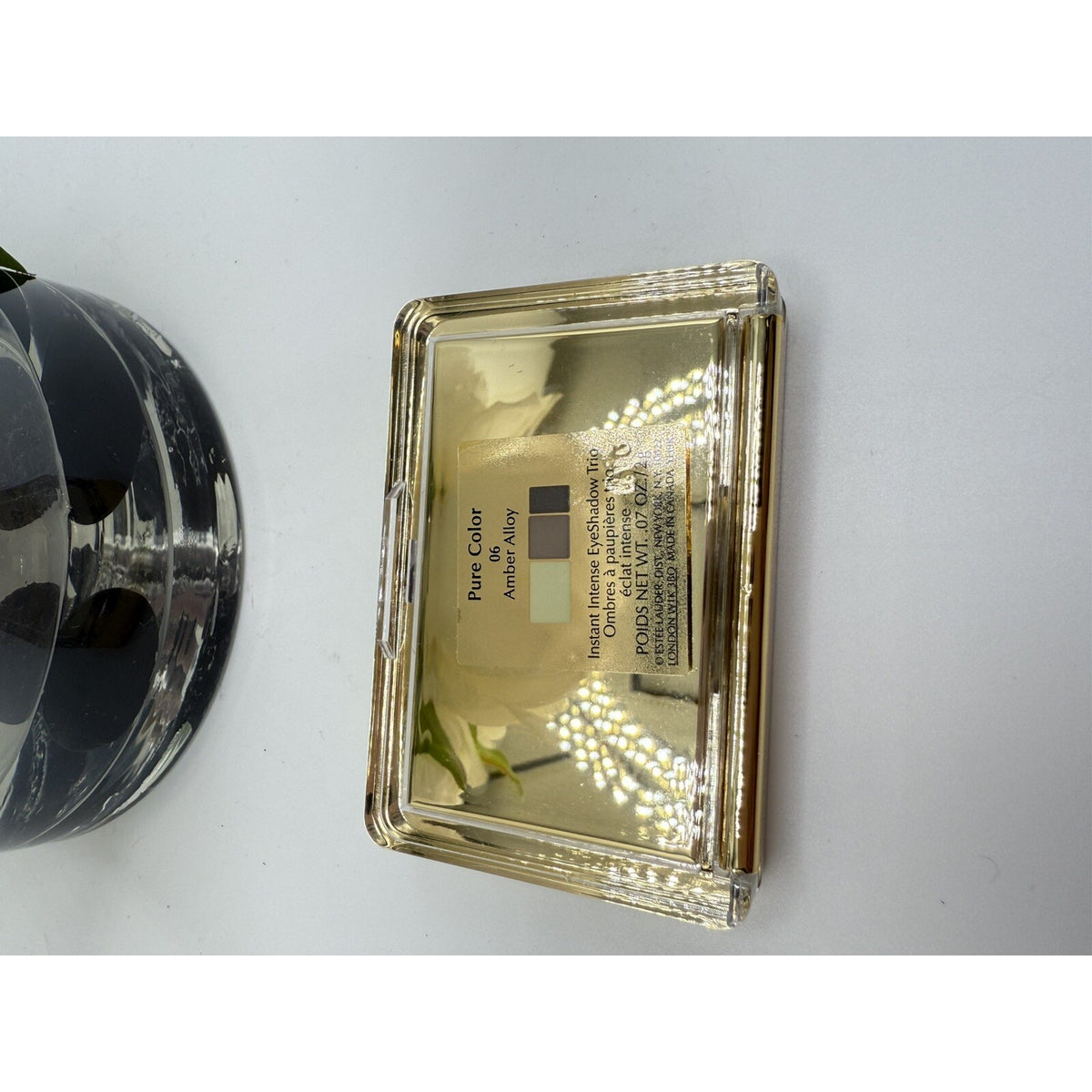 Estee Lauder Pure Color Instant Intense EyeShadow Trio 06 AMBER ALLOY Full Size