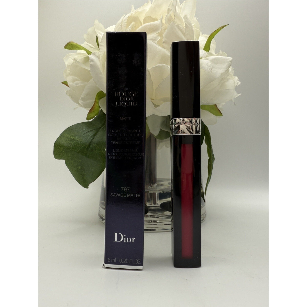 Christian Dior Rouge Dior Liquid Lip Stain 797 Savage Matte Full Size New In Box