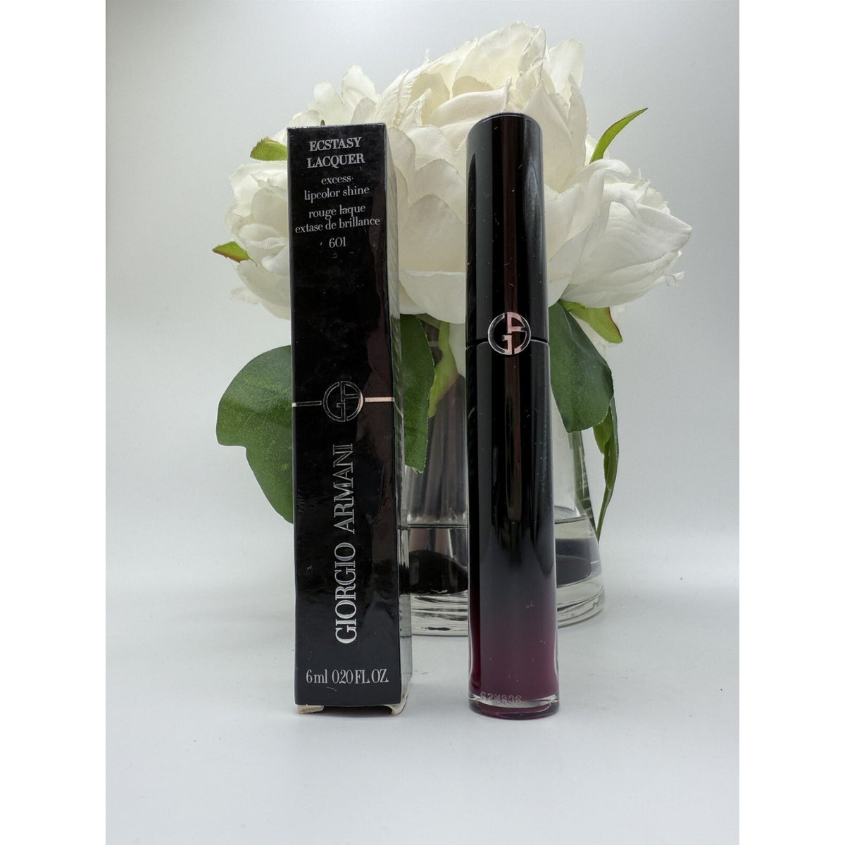 Giorgio Armani Ecstasy Lacquer Excess Lipcolor Shine 601 Plum Vinyl 6ml