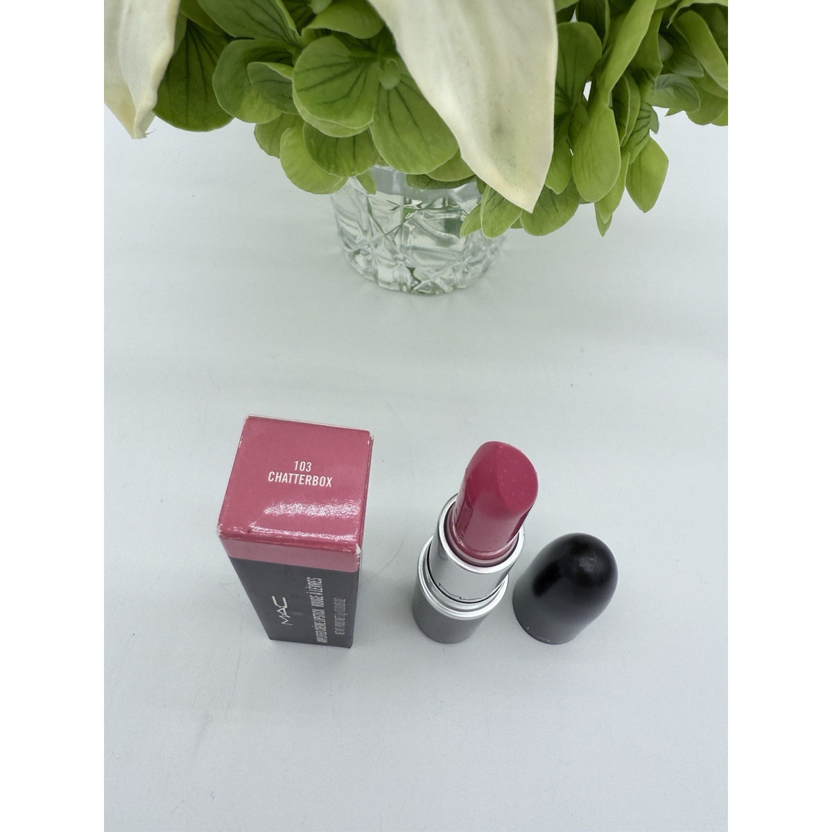 MAC Cosmetics Amplified Lipstick - Chatterbox 0.1oz / 3g