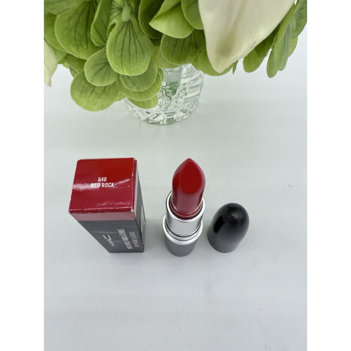 MAC Matte Lipstick 640 RED ROCK 0.1oz./3g