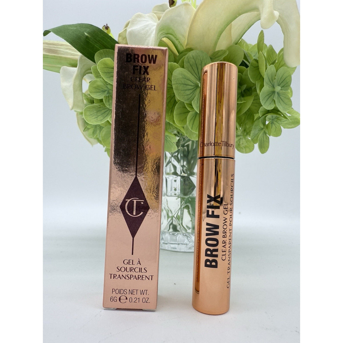 CHARLOTTE TILBURY Brow Fix Clear Eyebrow Gel 6g / 0.22oz – New in Box