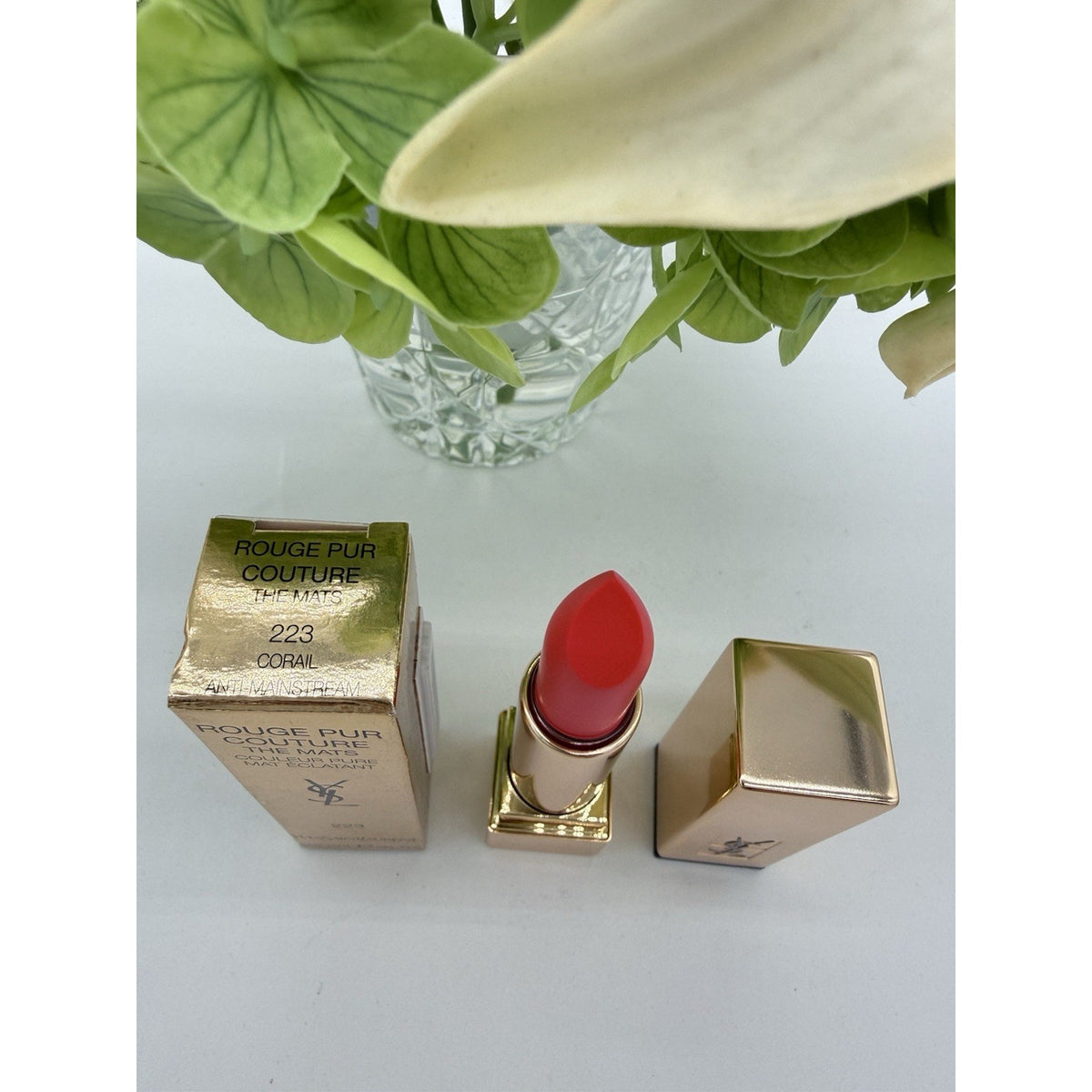Yves Saint Laurent Rouge Pur Couture The Mats 223 Corail Anti-Mainstream 3.8g