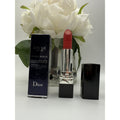 Rouge Dior Double Rouge Matte Lipstick 657 Electric Red Full Size New