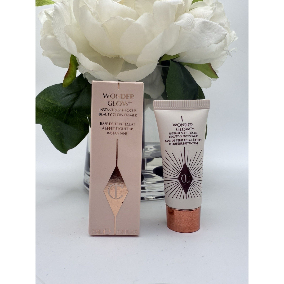 7 Charlotte Tilbury Wonder Glow Instant Soft-focus Primer 0.2oz Ea = Full Size