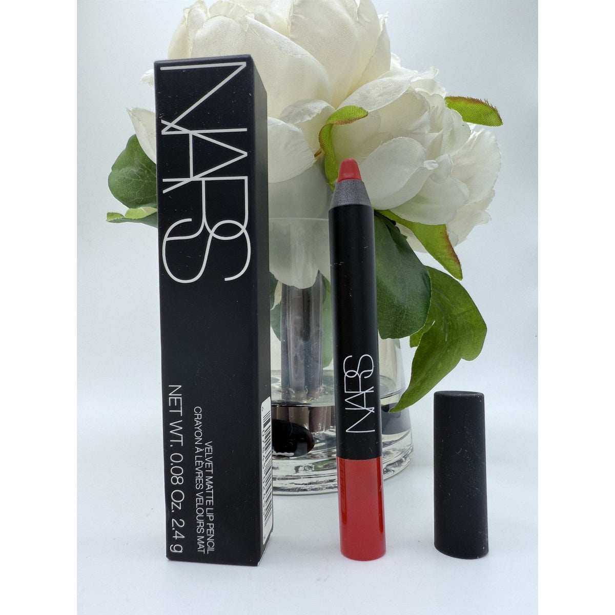 Nars Velvet Matte Lip Pencil RED SQUARE 0.08 Oz. / 2.4 g