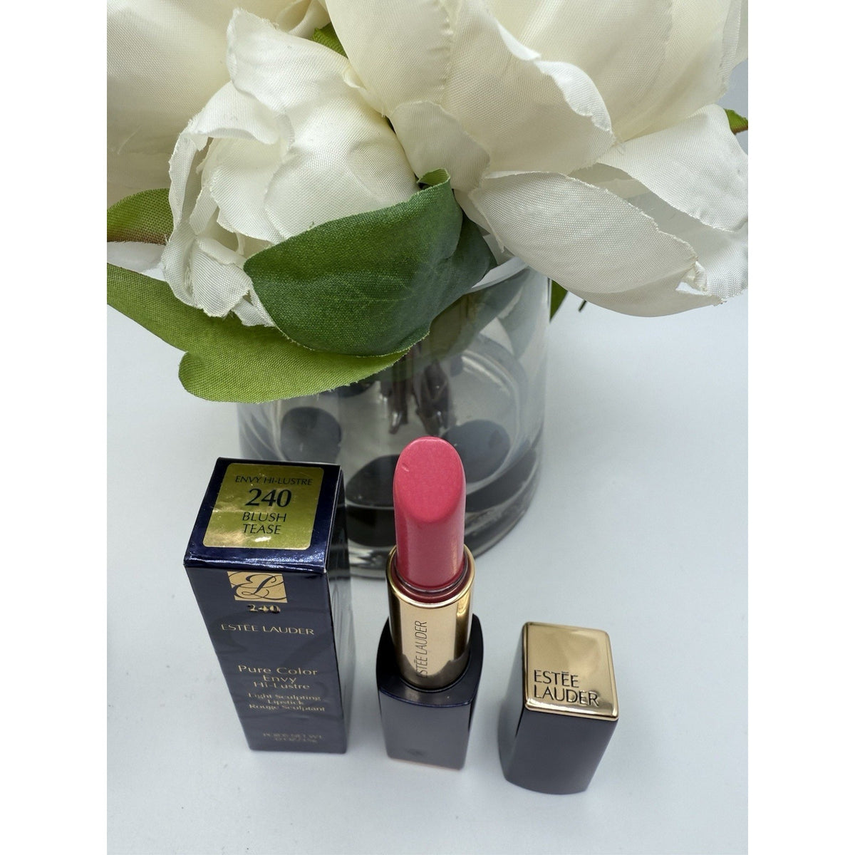 Estee Lauder Pure Color Envy Sculpting Lipstick 240 Blush Tease .12oz /3.5g