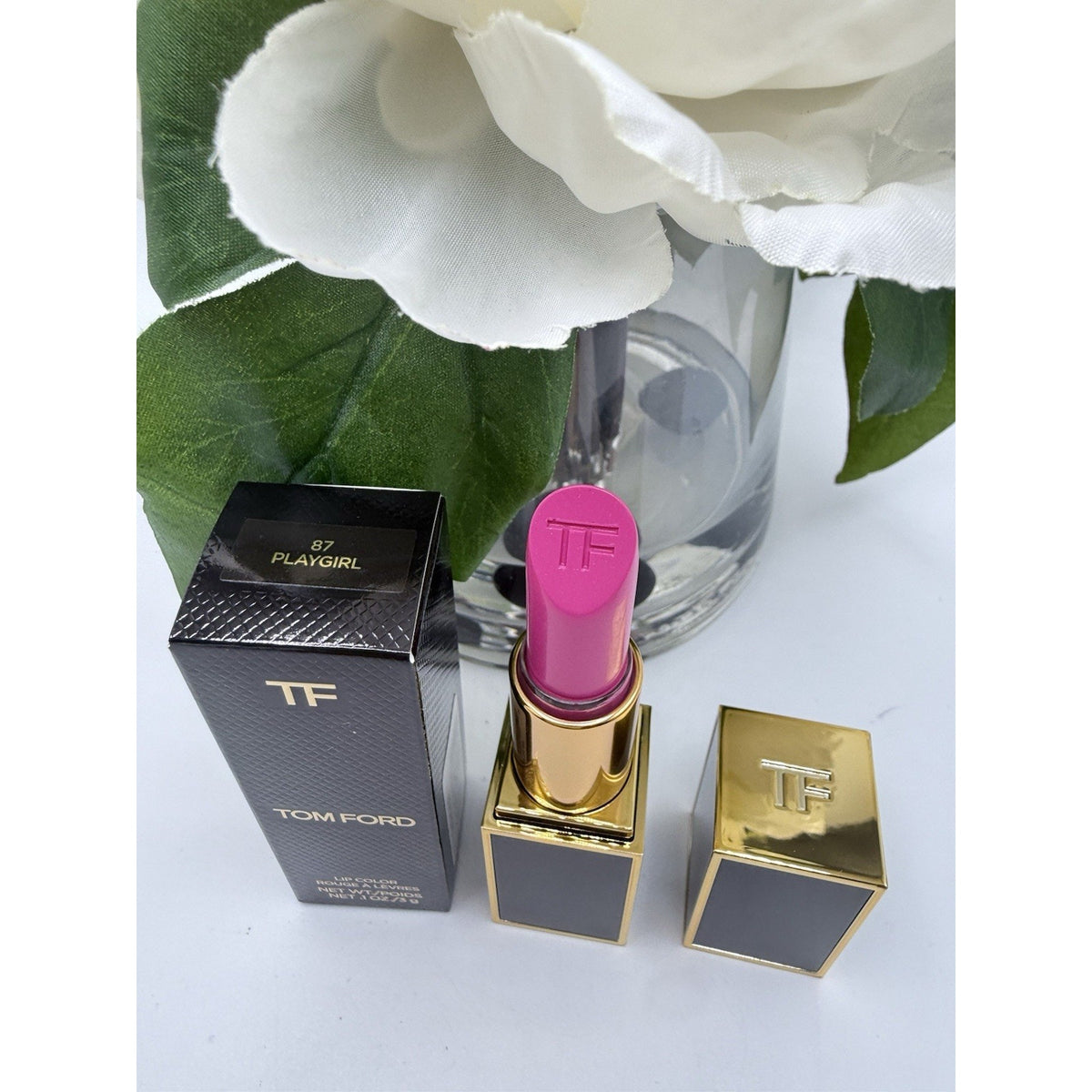 Tom Ford lip Color Lipstick 87 PLAYGIRL Full size 0.1 oz New in Box