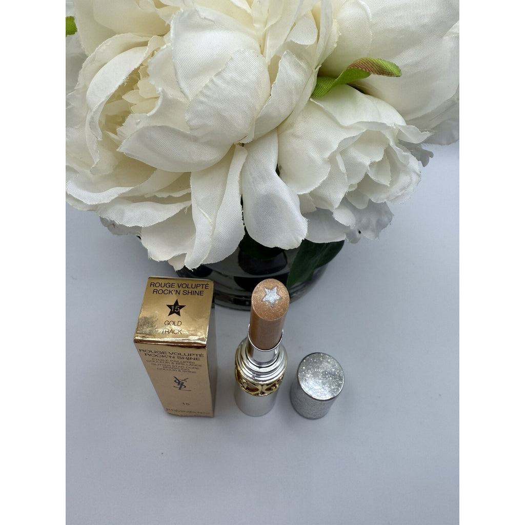 Yves Saint Laurent Rouge Volupte Rock'n Shine 15 Gold Track 0.12oz/3.5g