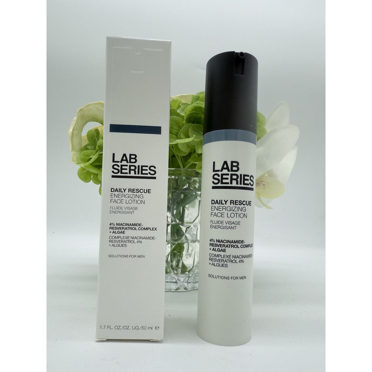 Lab Series Daily Rescue Energizing Face Lotion Moisturizer For Men 1.7 oz