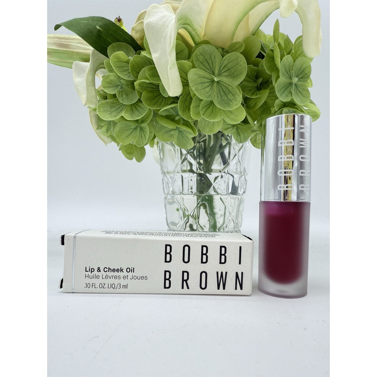 Bobbi Brown Lip & Cheek Oil Bitten Cherry 0.1oz/3ml