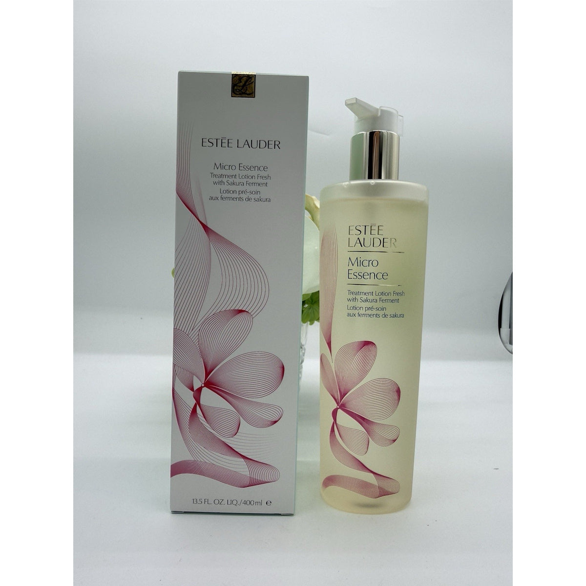 Estee Lauder MICRO ESSENCE Treatment Lotion With SAKURA Ferment 13.5oz JomboSize