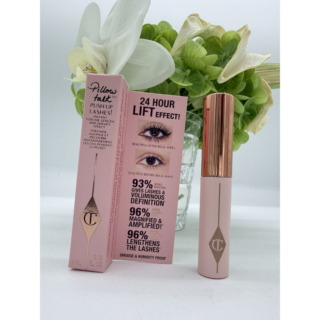 Charlotte Tilbury Pillow Talk Push Up Lashes Mascara Super Black Travel Size 4ml