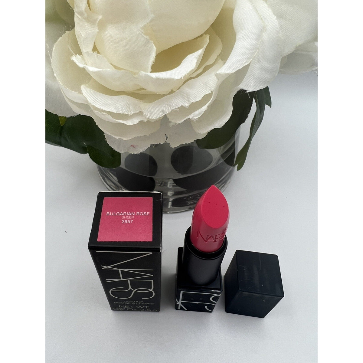 NARS Lipstick Bulgarian Rose (Sheer) Full size 0.12oz/3.5g