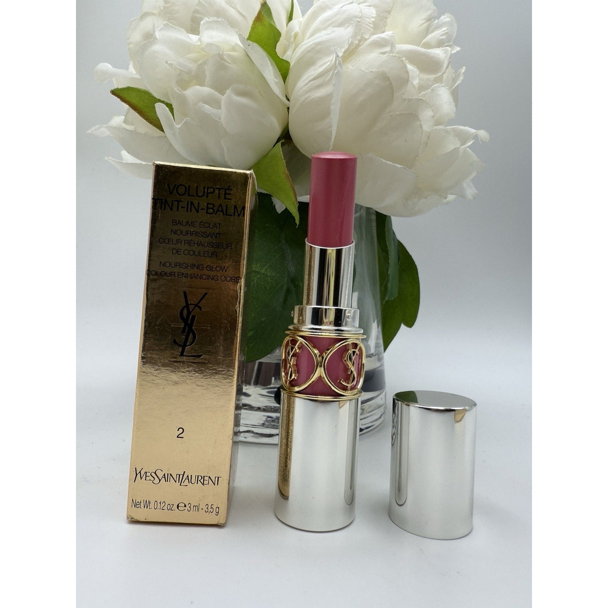 Yves Saint Laurent Volupte Tint In Balm 2 Tease Me Pink 0.12 oz / 3.5 g