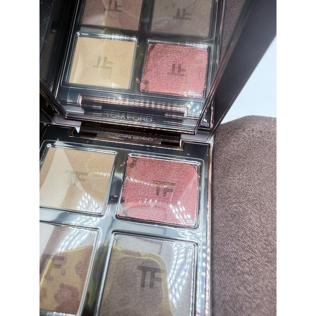 TOM FORD Eye Color Quad Creme 46 EMBER BRONZE .18oz / 5.2g Damaged