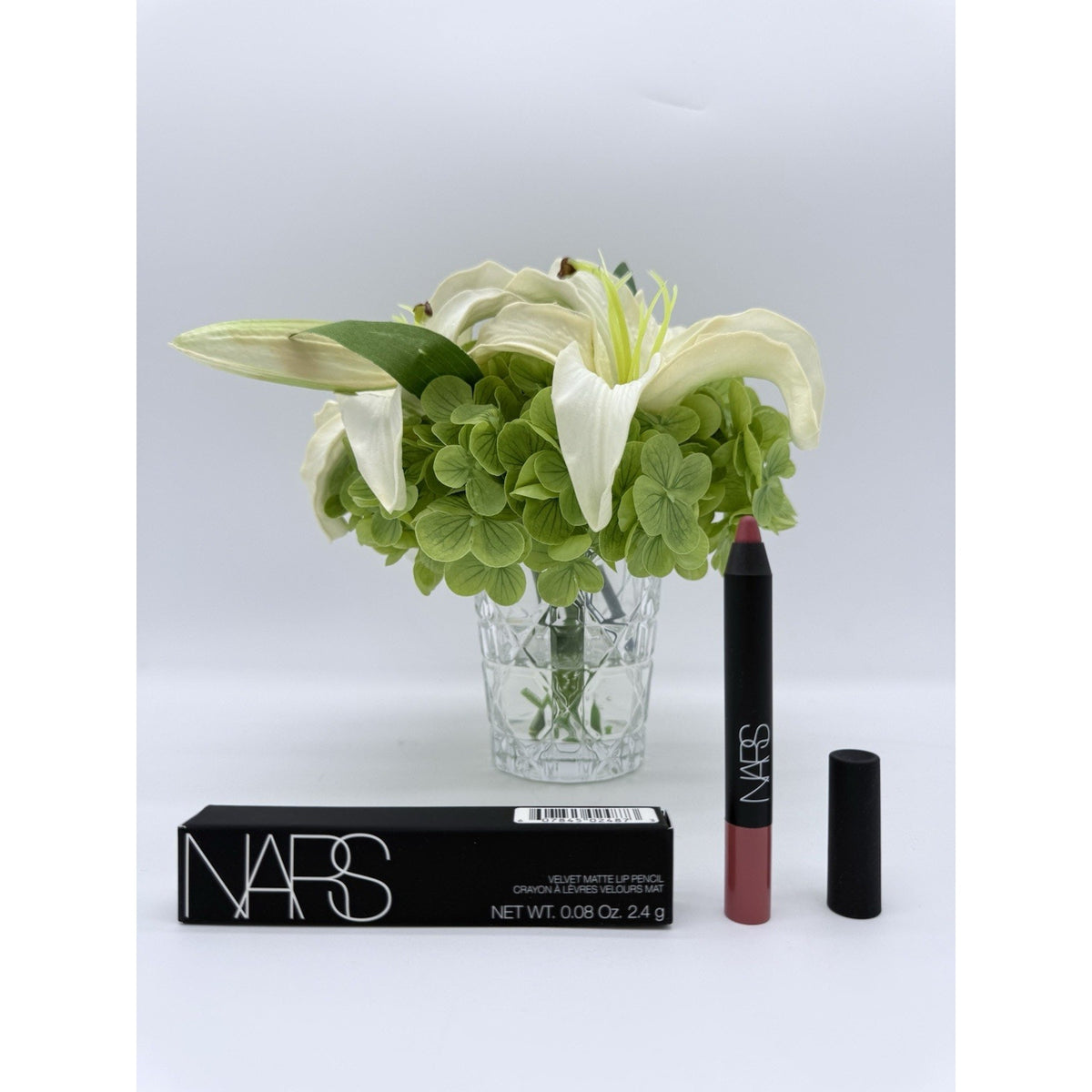 Nars Velvet Matte Lip Pencil Intriguing .08 oz / 2.4g Full Size
