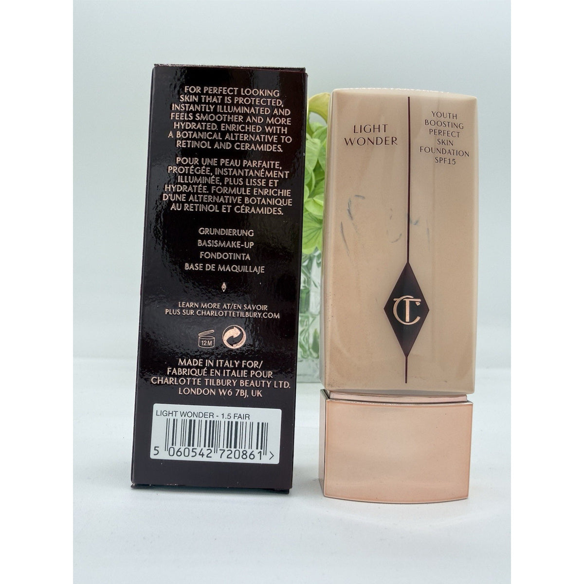 Charlotte Tilbury Light Wonder Foundation 1.5 Fair / Pale 40ml / 1.3fl.oz