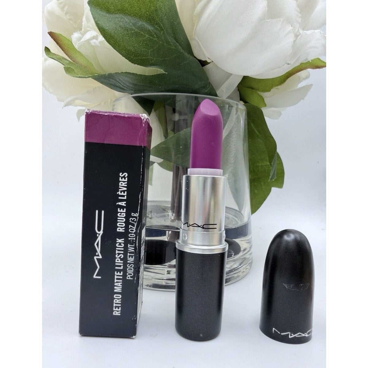 MAC Retro Matte Lipstick 705 Flat Out Fabulous Full Size 0.1oz / 3g NEW