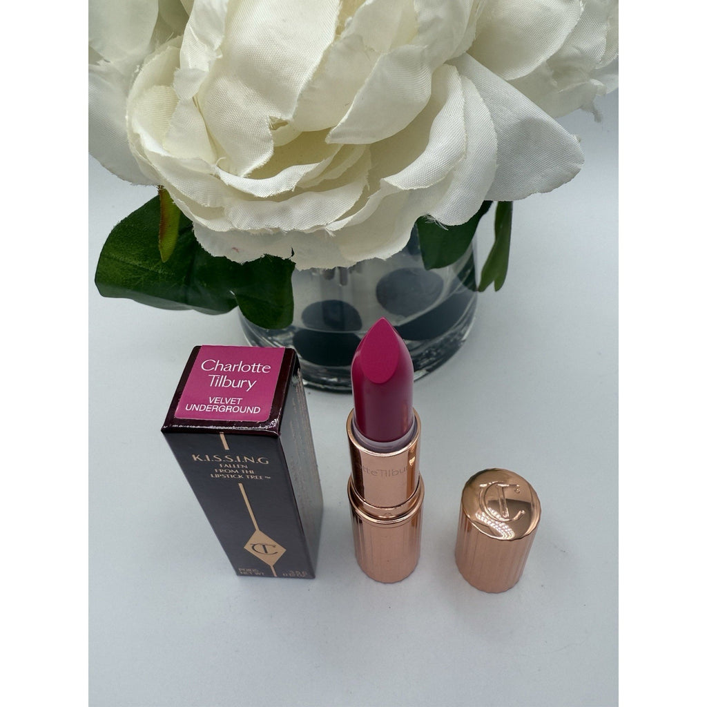 Charlotte Tilbury KISSING Lipstick Velvet Underground .12oz / .12 Oz