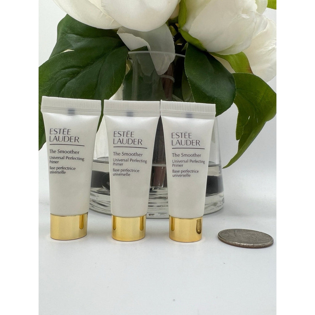 3 Estee Lauder The Smoother Universal Perfecting Primer 0.17oz Ea Half Full Size