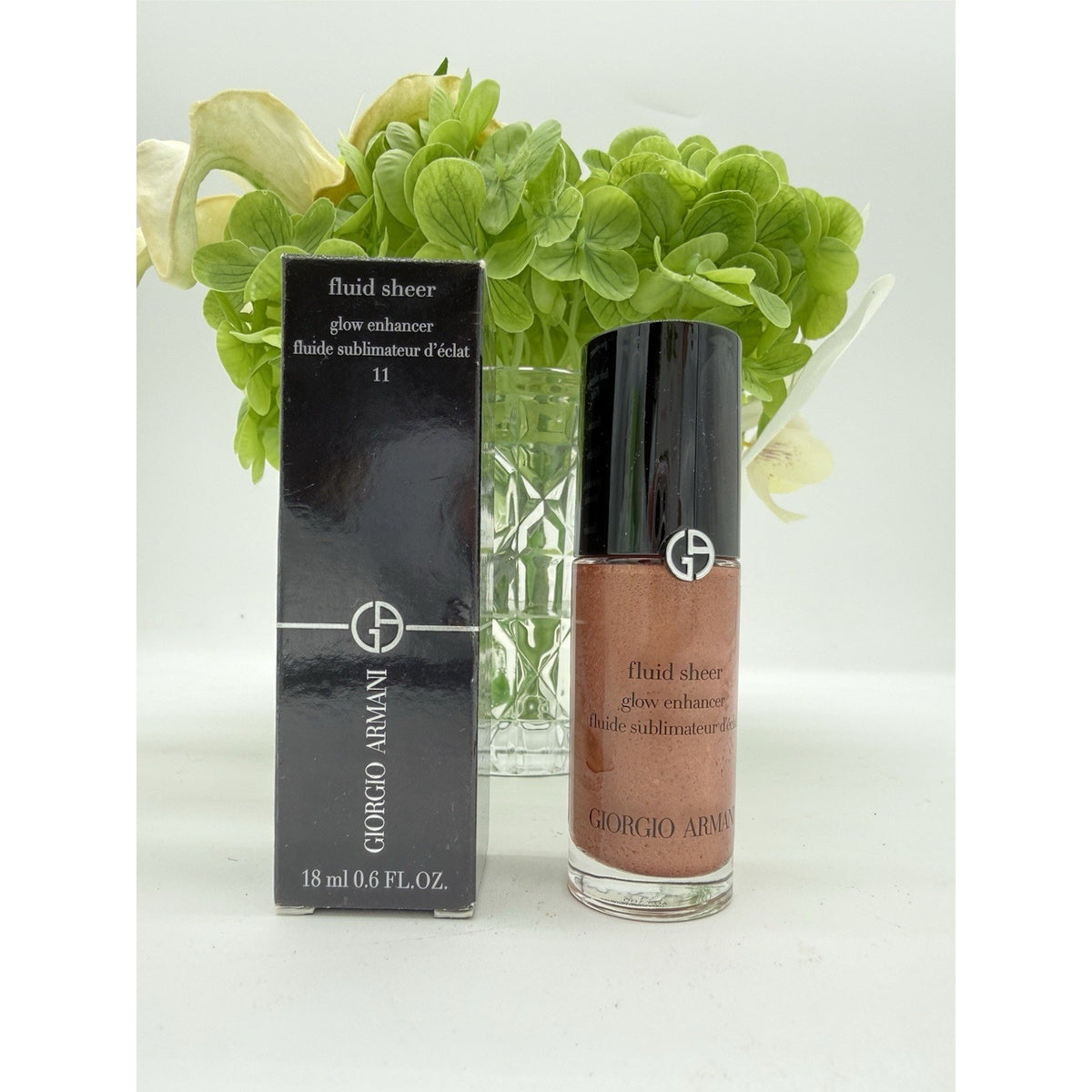 Giorgio Armani Fluid Sheer Glow Enhancer # 11 NEW! 0.6 oz. 18ml