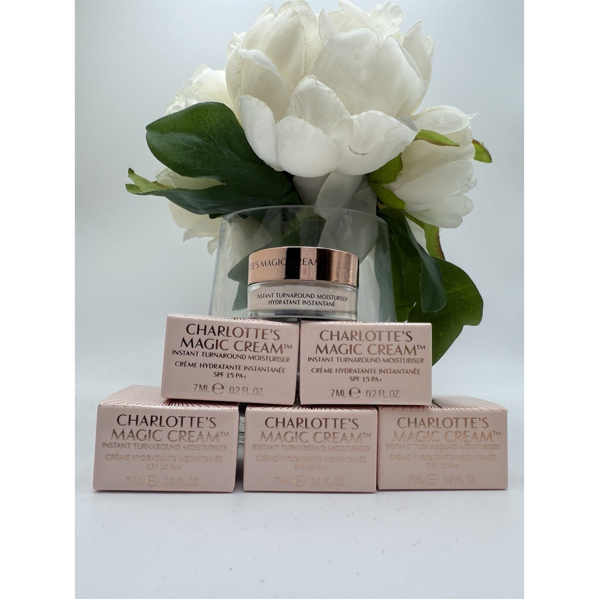 5 Charlotte Tilbury Charlotte’s Magic Cream SPF 15 7ml / 0.2oz Each