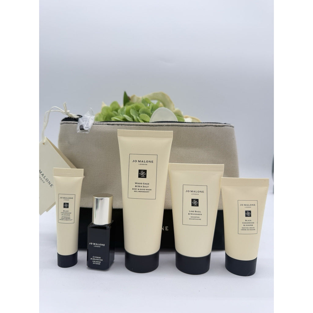 6 Pcs Jo Malone Men’s Grooming Travel Kit Gift Set