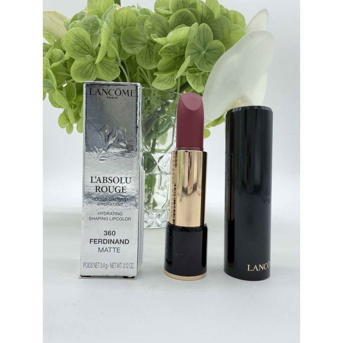 Lancome L’ABSOLU ROUGE Lipcolor 360 FERDINAND Matte 3.4g / .12oz