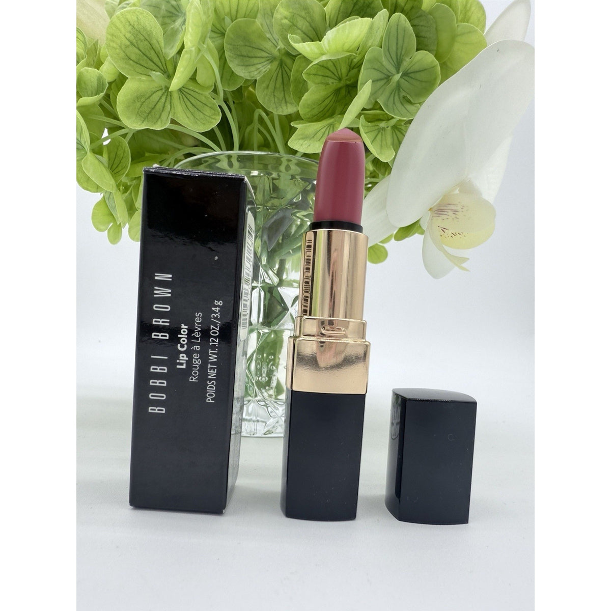 Bobbi Brown Lip Color Lipstick 34 TULLE .12oz / 3.4g