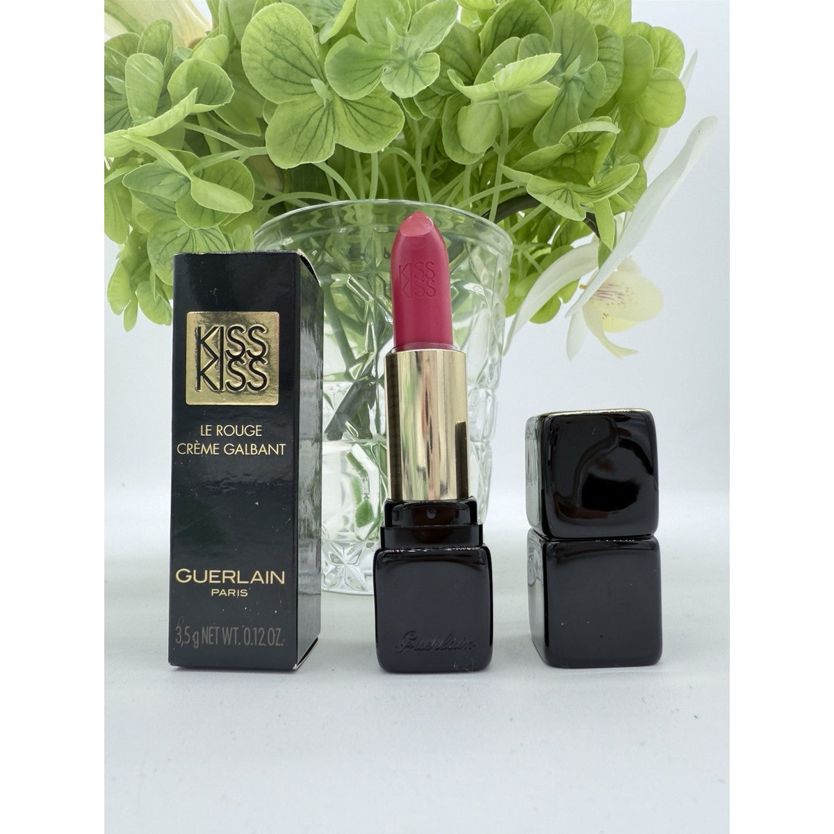 GUERLAIN KISS KISS CREAMY SHAPING LIP COLOUR 3.5 G/0.12 OZ. #360 - VERY PINK