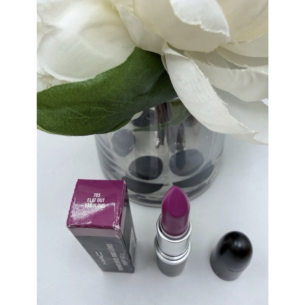 MAC Retro Matte Lipstick 705 Flat Out Fabulous Full Size 0.1oz / 3g NEW