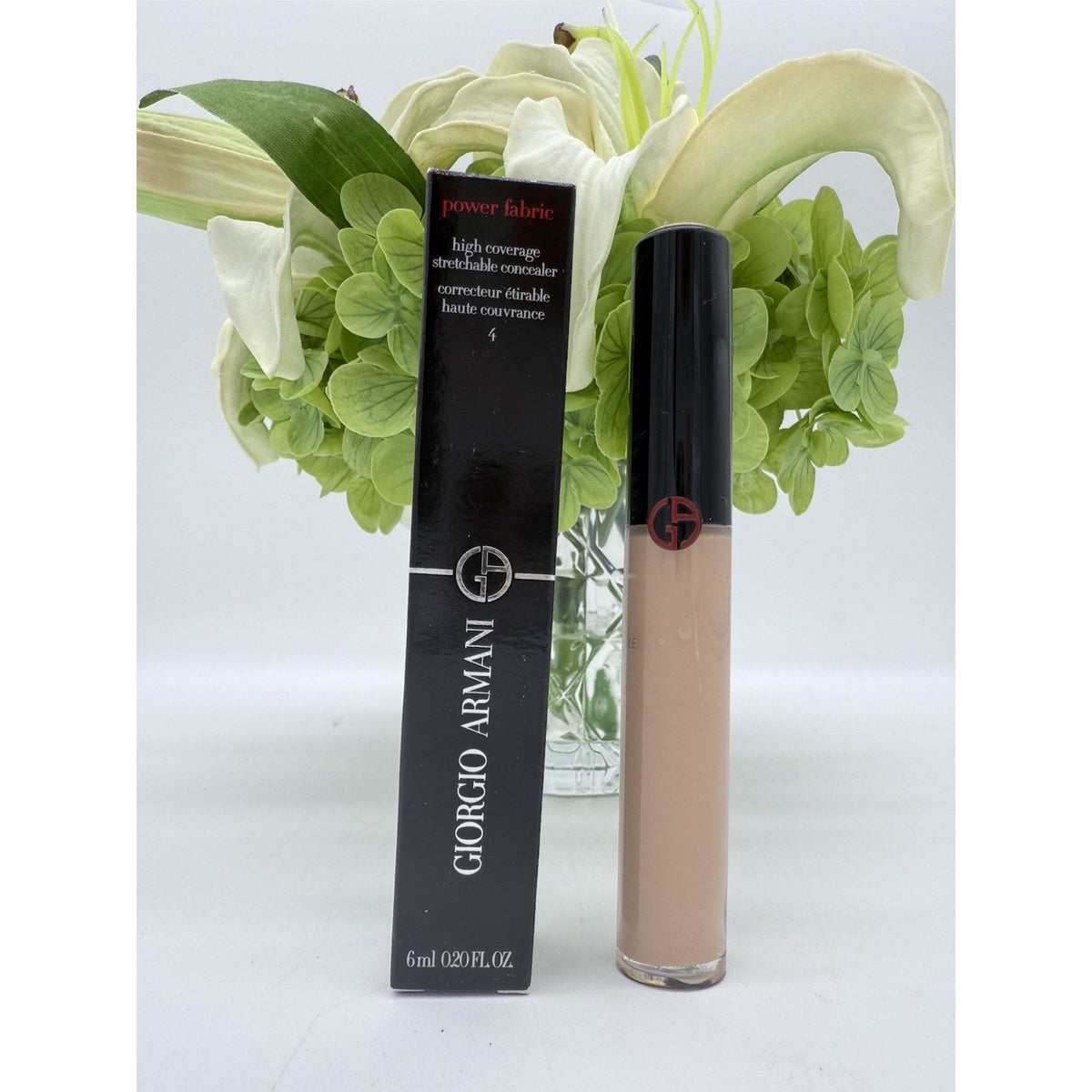 Giorgio Armani POWER FABRIC High Coverage Stretchable Concealer #4 .2oz