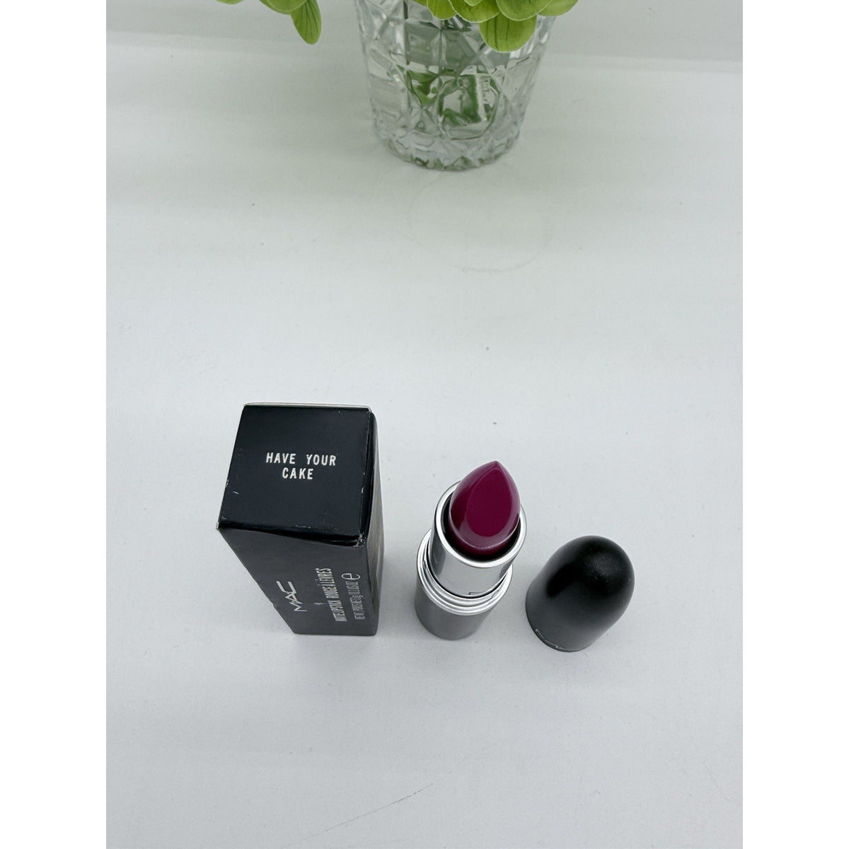 MAC Matte Lipstick Men Love Mystery .1 oz / 3 g New In Box