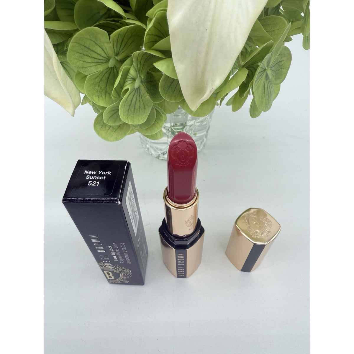 Bobbi Brown Luxe Lipstick New York Sunset 521 Full SIze 0.12 oz / 3.5g