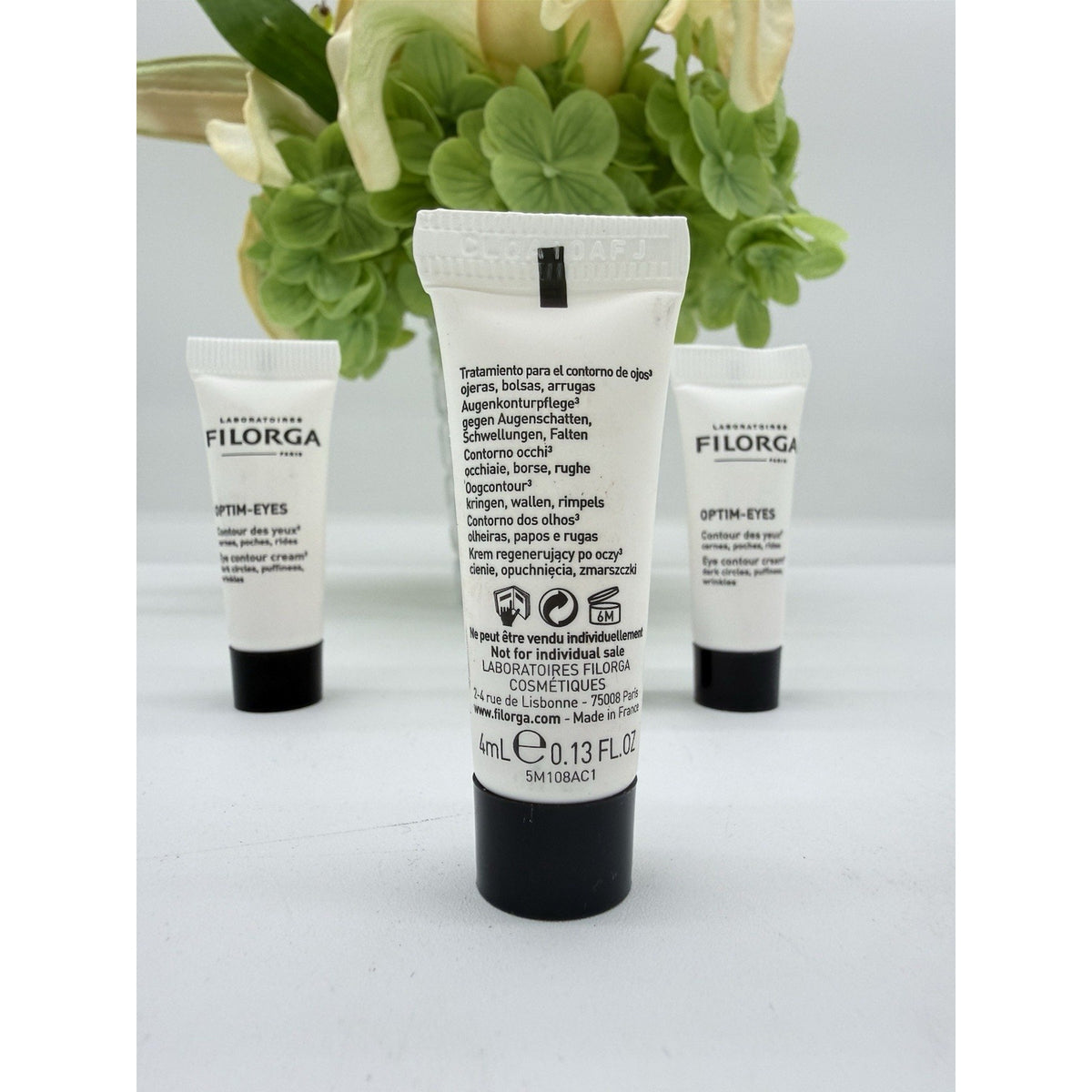 4 Filorga Optim-Eyes Eye Contour Cream Dark Circles, Puffiness, Wrinkles .13oz