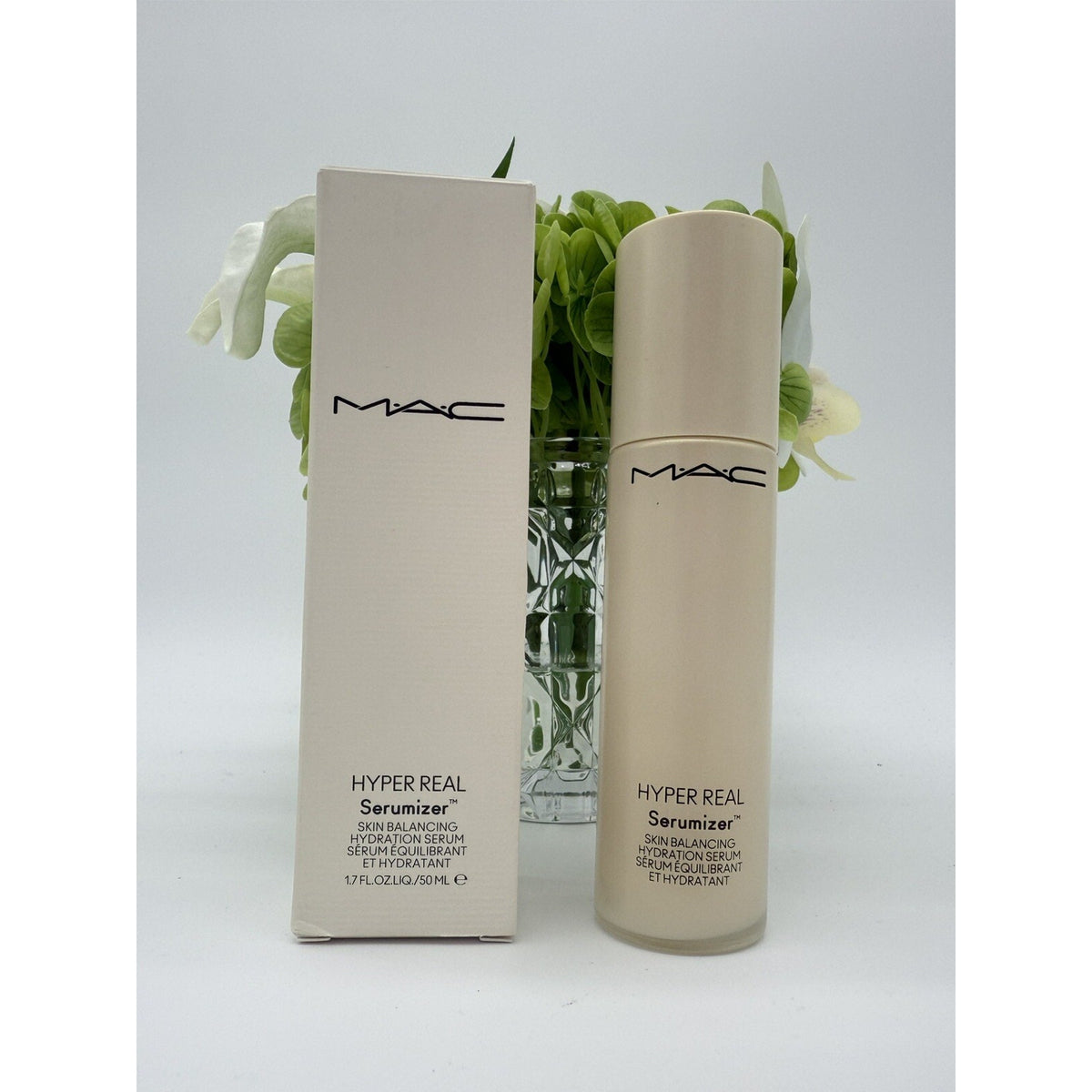 MAC Hyper Real Serumizer Skin Balancing Hydration Serum Size 1.7 FL. Oz/50mL