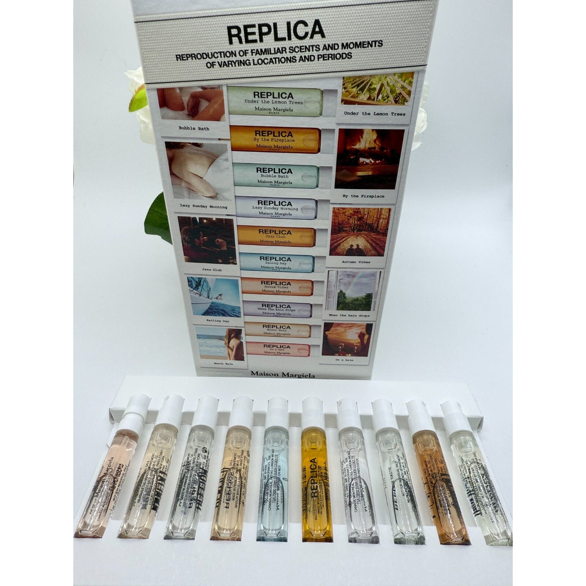 MAISON MARGIELA Replica MEMORY BOX Discovery Set 10pc Sample KIT - BRAND NEW