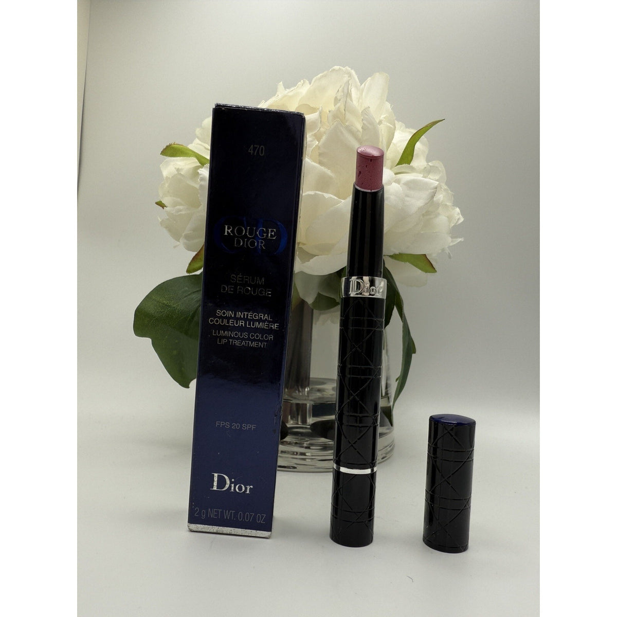 Rouge Dior Rouge Serum Luminous Color Lip Treatment 2g - # 470