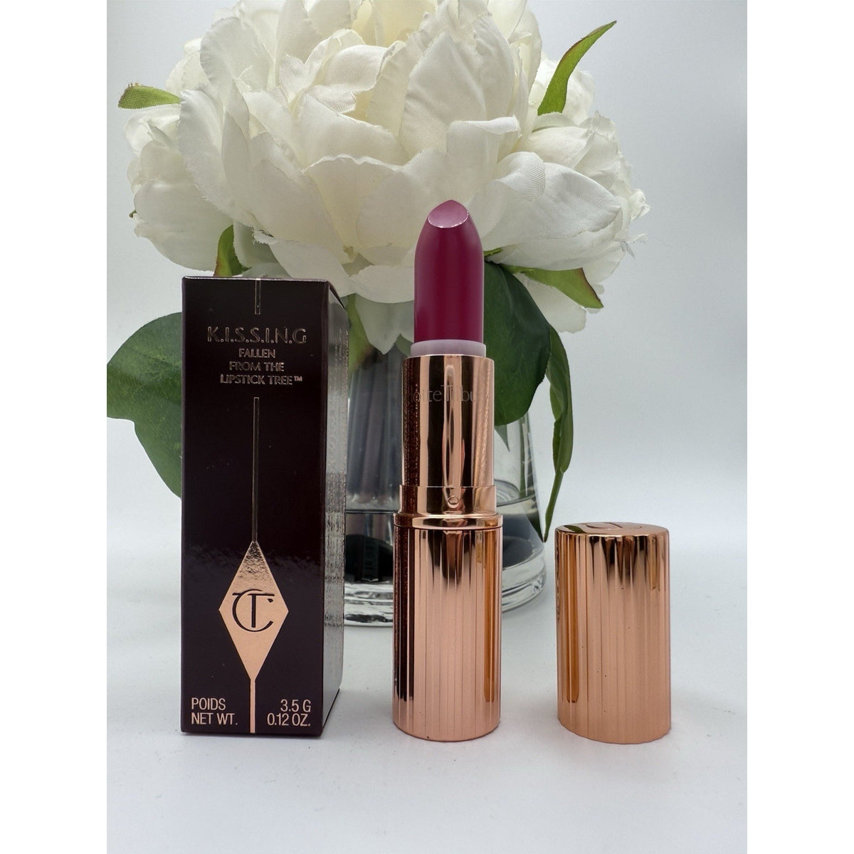 Charlotte Tilbury KISSING Lipstick Velvet Underground .12oz / .12 Oz